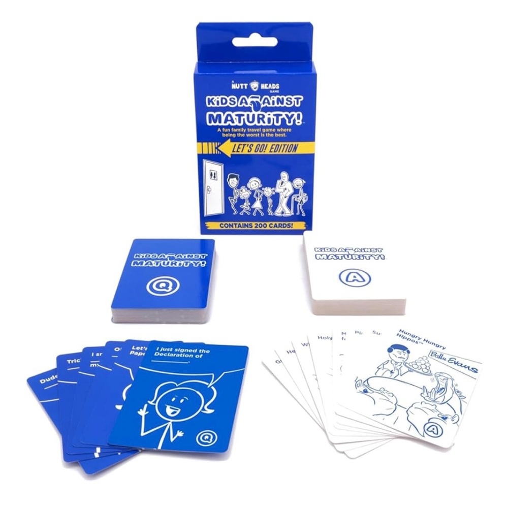 Kids Against Maturity: Card Game for Kids (Let's Go Edition) NIB